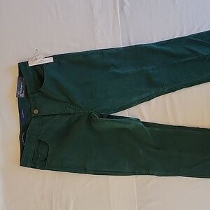 High-Waist Straight-Leg Full-Length Pant